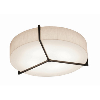 Apex LED Flush Mount in Jute/Espresso (162|APF1932LAJUDES-JT-MS)