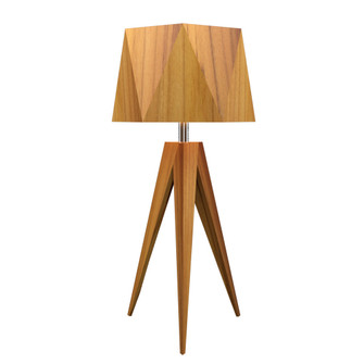 Facet One Light Table Lamp in Teak (486|7048.12)