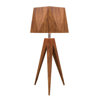Facet One Light Table Lamp in Imbuia (486|7048.06)
