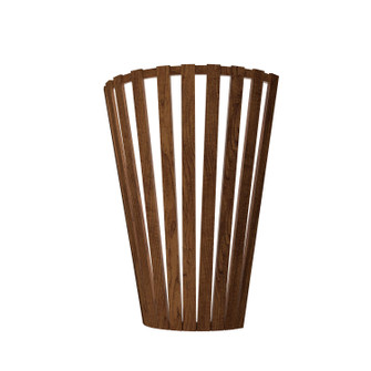 Slatted One Light Wall Lamp in Imbuia (486|456.06)