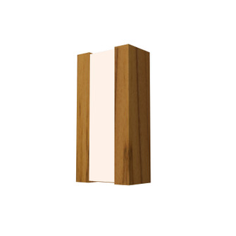 Clean Two Light Wall Lamp in Teak (486|446.12)