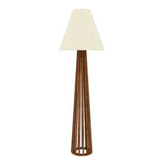 Slatted One Light Floor Lamp in Imbuia (486|361.06)