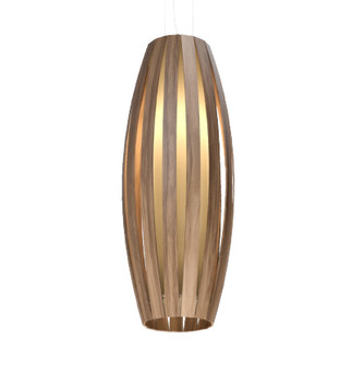 Barrel One Light Pendant in American Walnut (486|303.18)