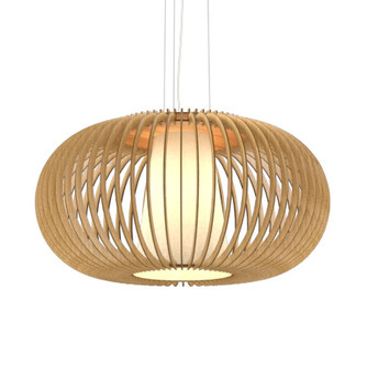 Stecche di Legno One Light Pendant in Louro Freijo (486|1217.09)