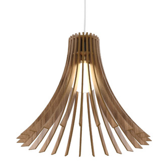 Stecche di Legno One Light Pendant in American Walnut (486|1181.18)