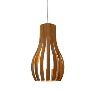 Barrel One Light Pendant in Teak (486|1153.12)