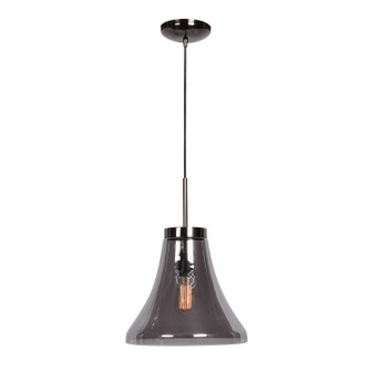 Safi One Light Pendant in Black Chrome (18|63990-BCH/SMK)