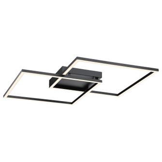 Squared LED Wall Fixture in Black (18|63967LEDD-BL/ACR)