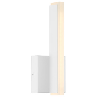 Illume LED Wall Sconce in Matte White (18|63161LEDD-MWH/ACR)