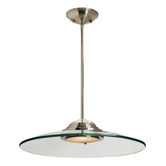 Phoebe LED Semi Flush Mount in Brushed Steel (18|50444LEDD-BS/8CL)