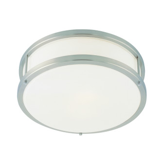 Conga One Light Flush Mount in Brushed Steel (18|50079-BS/OPL)
