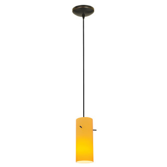 Cylinder LED Pendant in Oil Rubbed Bronze (18|28030-3C-ORB/AMB)