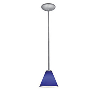 Martini One Light Pendant in Brushed Steel (18|28004-1R-BS/COB)