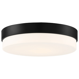 Roma LED Flush Mount in Matte Black (18|20825LEDD-MBL/OPL)