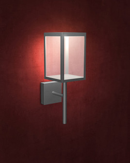 Reveal LED Wall Fixture in Satin Gray (18|20081LED-SG/CLR)