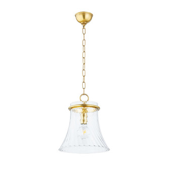 Cantana One Light Pendant in Aged Brass (428|H824701S-AGB)