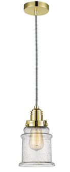 Winchester One Light Mini Pendant in Gold (405|100GD-10BW-2H-GD-G184)