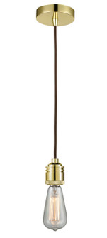 Winchester One Light Mini Pendant in Gold (405|100GD-10BR-2GD)