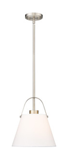 Z-Studio One Light Pendant in Brushed Nickel (224|743P12-BN)