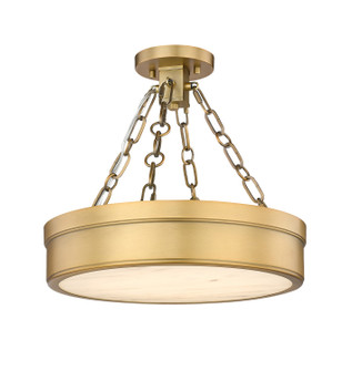 Anders LED Semi Flush Mount in Rubbed Brass (224|1944SF15-RB-LED)