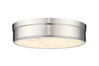 Anders LED Flush Mount in Polished Nickel (224|1944F15-PN-LED)