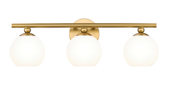 Neoma Three Light Vanity in Modern Gold (224|1100-3V-MGLD)