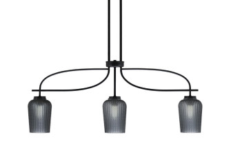 Cavella Three Light Island Pendant in Matte Black (200|3936-MB-4252)