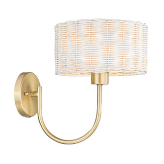 Erma BCB One Light Wall Sconce in Brushed Champagne Bronze (62|1084-1W BCB-WW)