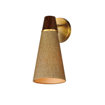 Sumatra One Light Wall Sconce in Natural Aged Brass (16|14480GCNAB)