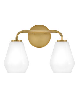 Gio LED Vanity in Lacquered Brass (531|85502LCB)