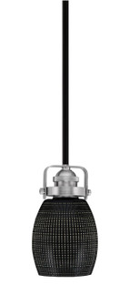 Easton One Light Mini Pendant in Matte Black & Brushed Nickel (200|1941-MBBN-4029)