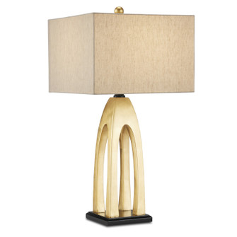 Archway One Light Table Lamp in Contemporary Gold Leaf/Black (142|6000-0851)