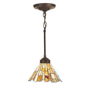 Delta One Light Mini Pendant in Mahogany Bronze (57|99787)