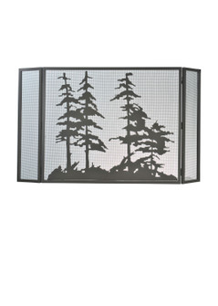 Tall Pines Fireplace Screen in Timeless Bronze (57|99675)