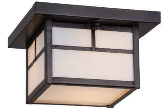 Hyde Park One Light Flushmount in Craftsman Brown (57|87226)