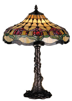 Colonial Tulip One Light Table Lamp in Antique (57|82319)
