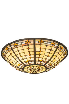 Fleur-De-Lite Shade in Beige Ha Green/Blue Bai Amber (57|81544)