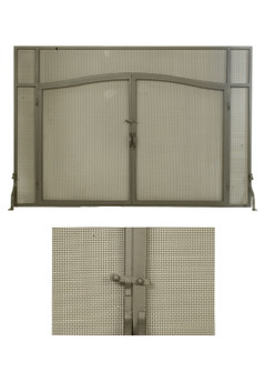 Prime Fireplace Screen in Wrought Iron (57|81232)