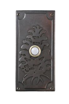 Spruce Pine Door Bell Cover in Craftsman Brown (57|79966)