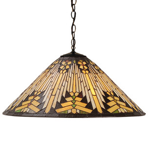 Nuevo Mission One Light Pendant in Mahogany Bronze (57|69421)