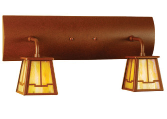 Bungalow Two Light Wall Sconce in Rust (57|66086)