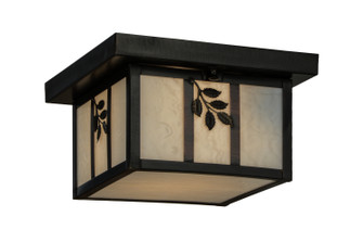 Hyde Park One Light Flushmount in Craftsman Brown (57|52812)