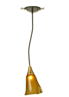 Wilmington One Light Mini Pendant in Timeless Bronze,Satin Brass (57|51843)