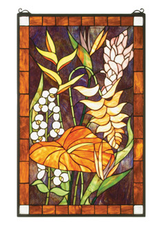 Tropical Floral Window in Pbagwg Orange Oafl Pink Ca Xag (57|51539)