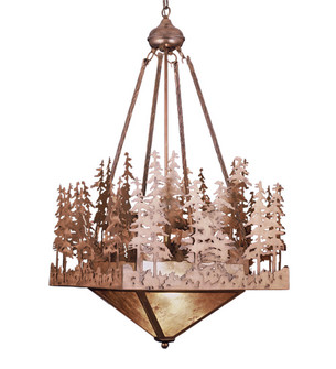 Pine Lake 12 Light Pendant in Antique Copper (57|50227)