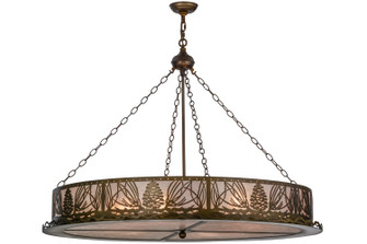 Mountain Pine Eight Light Pendant in Antique Copper (57|50126)