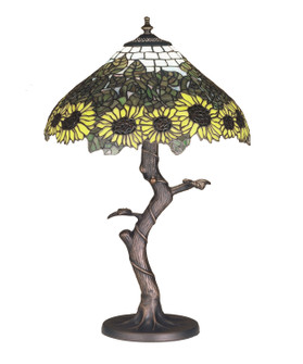 Wild Sunflower One Light Table Lamp in Purple/Blue Ia Amber (57|47632)