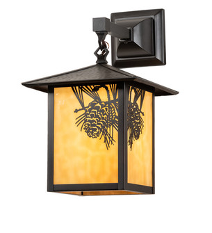 Seneca One Light Wall Sconce in Craftsman Brown (57|41165)