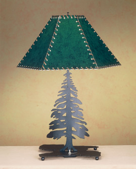 Tall Pines One Light Table Lamp in Black Metal (57|38884)