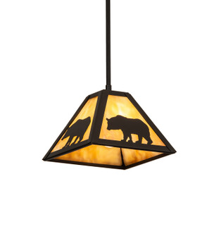 Lone Bear One Light Mini Pendant in Timeless Bronze (57|38289)